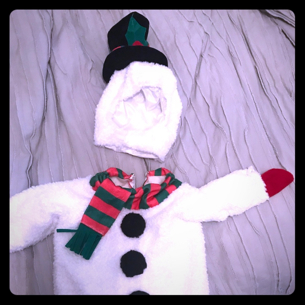 Baby snowman costume